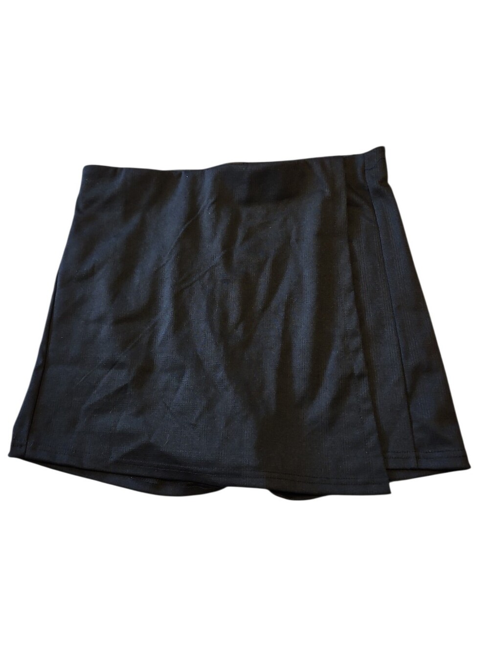 Black Women's A-Line Mini Skort Maze Size Xl
